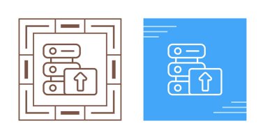 SSH Ev Sahipliği Web simgesi vektör çizimi