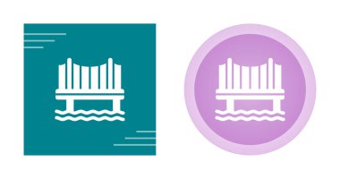  Köprü simgeler vektör çizim ayarla