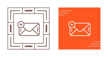 E- posta simgeleri, ileti simgeleri, zarf işaretleri, vektör illüstrasyonu 