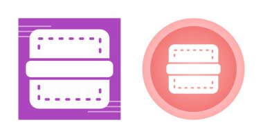 Velcro web simgesi vektör illüstrasyonu