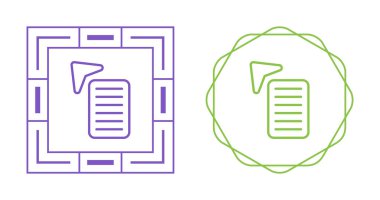 Beyaz arkaplan, vektör illüstrasyonunda izole edilmiş belge ve ok simgeleri   