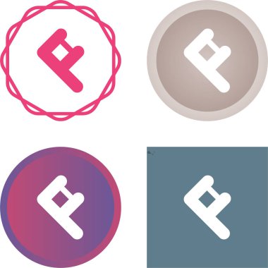 Diş ipi simgesi vektör illüstrasyon tasarımı