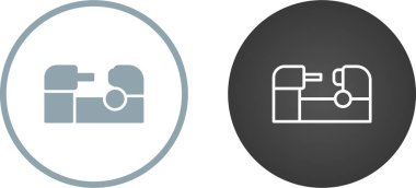 Torna web simgesi vektör illüstrasyonu