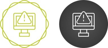 Uygulamalar ve web siteleri için uygun uyarı bildirimleri için modern simgeler.