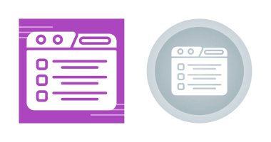 Görev yöneticisi simgeleri ayarlandı, vektör illüstrasyonu 