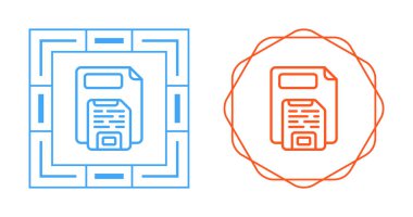 Kağıt belge simgesi. İzole edilmiş sembol. Beyaz arkaplanda vektör illüstrasyonu.
