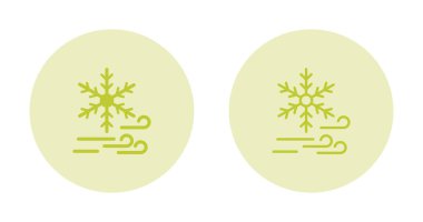 Kar Tanesi simgesini beyaz arkaplanda izole et. Vektör.