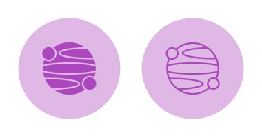 Yuvarlak şekilli basit ağ simgelerinin gösterimi