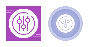 ses eşitleyici simgesi işaret vektörü illüstrasyonu 