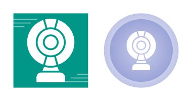 Web kamerası web simgeleri vektör illüstrasyonu