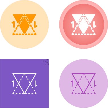 Simgeler ayarlandı, vektör illüstrasyonu