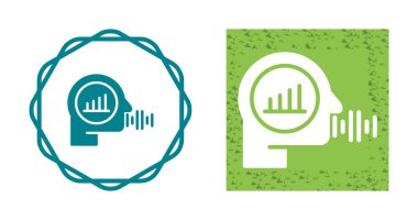 Ses Analizi simgesi işaret vektörü illüstrasyonu 