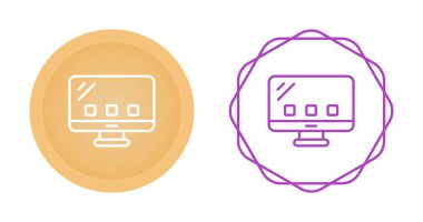 Beyaz arkaplanda basit simgeler seti