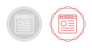 bir dizi tarayıcı simgesi. Vektör çizimi. bilgi ve web tasarımı için pictogram taslağı