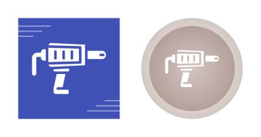 elektrikli matkap simgeleri web illüstrasyonunu ayarladı.
