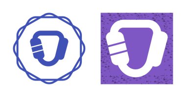 Minimalist karabinalar simge paketi, keskin çizgiler