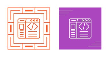 Web sitesi tasarım simgeleri, vektör illüstrasyonu