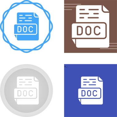 dosya uzantısı simgeleri ayarlandı, vektör illüstrasyonu basit tasarım