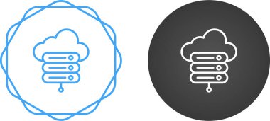 dijital teknoloji ve veri analiz simgeleri ayarlandı. bilgisayar verisi 