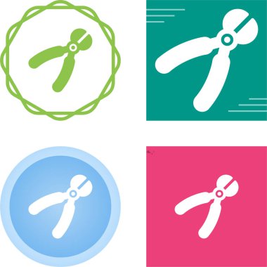 Pense araç simgeleri ayarlandı, vektör illüstrasyonu