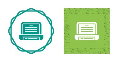 beyaz arkaplanda izole edilmiş dizüstü bilgisayar simgeleri, vektör illüstrasyonu    