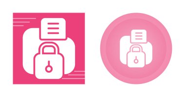 Asma kilitli ikonlar. çevrimiçi dizin güvenlik kavramı