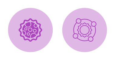 Ubuntu web simgesi vektör illüstrasyonu