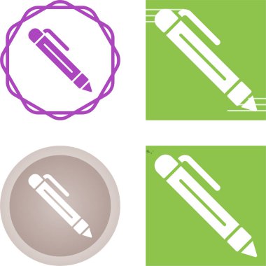 pen icon set vector illustration