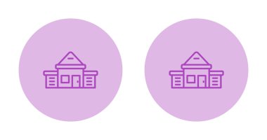 ev simgeleri ayarlandı, vektör illüstrasyonu 