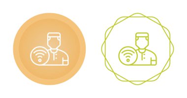 İnsan avatar simgeleri seti, vektör illüstrasyonu basit tasarım