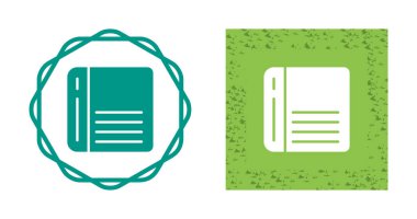 gazete simgeleri ayarlandı, vektör illüstrasyonu