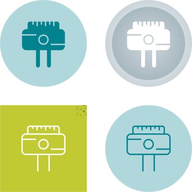 elektrik dolgu simgeleri beyaz arkaplanda izole edildi.