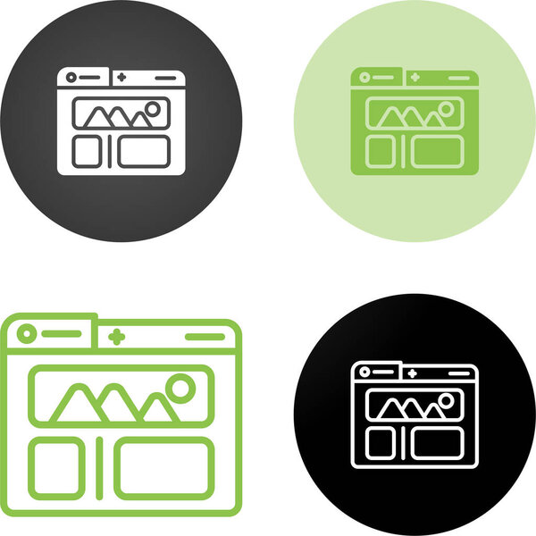 computer folders with mountain pictures on white background 