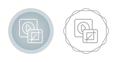 Kırpan simgesi vektör illüstrasyon tasarımı