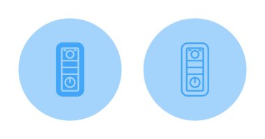 masaüstü web simgesi vektör çizimi