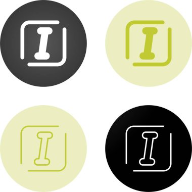 Bilgi Icons set, vektör çizim 