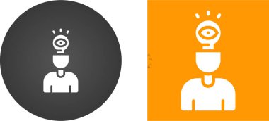 Görsel Düşünme Ağı vektör çizimi