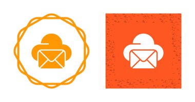 Bulut ileti simgeleri ayarlandı, vektör illüstrasyonu 