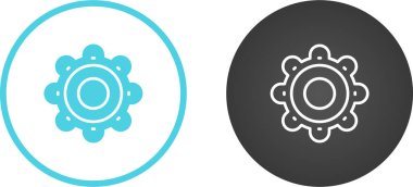 ayarları web simge vektör çizim