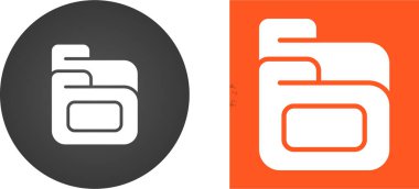 dizinler web simgesi vektör illüstrasyonu
