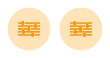 Beyaz arkaplanda izole edilmiş eşitleme simgeleri kümesi, vektör illüstrasyonu    