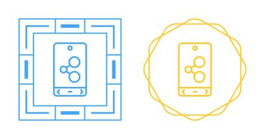 ikon vektör illüstrasyon tasarımı paylaşımı