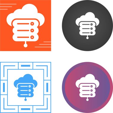 dijital teknoloji ve veri analiz simgeleri ayarlandı. bilgisayar verisi 