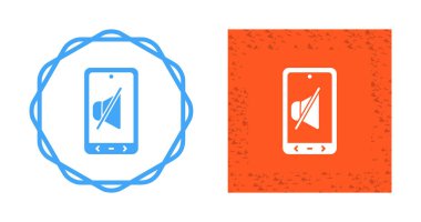 Dilsiz ağ simgesi vektör illüstrasyonu