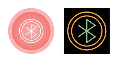 Bluetooth web simge vektör çizim