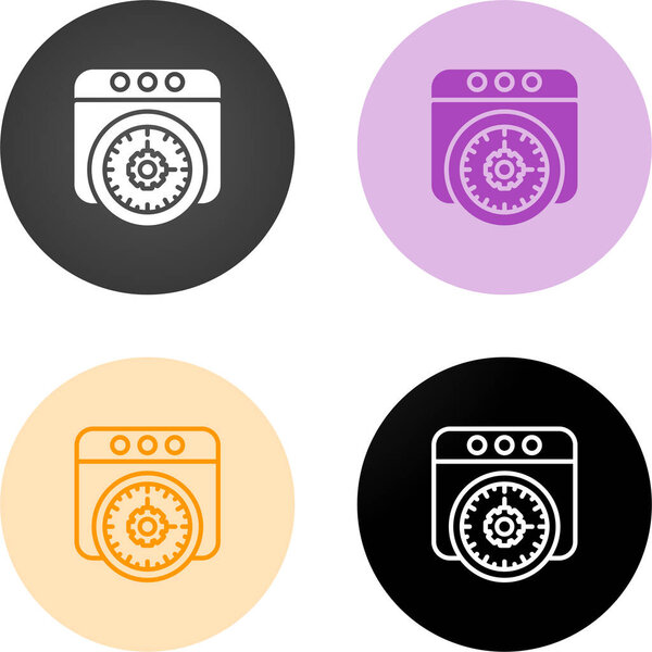 Web pages and stopwatches on white background,  vector illustration 