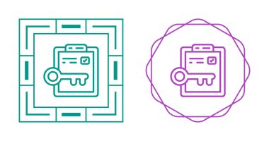 Pano simgeleri ayarlandı, vektör illüstrasyonu basit tasarım