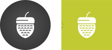 Meşe Ağları simgelerinin vektör illüstrasyonu