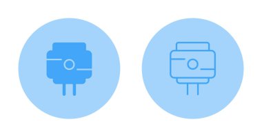 Magsafe simge işareti vektör illüstrasyonu 