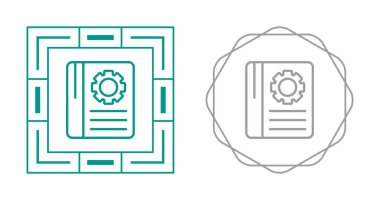 Prototip Vektör Simgesi. Web Tasarımı, Logo Kullanımı için Doğrusal İmza. 